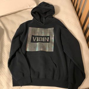 Black ‘Vibin’ Sweatshirt